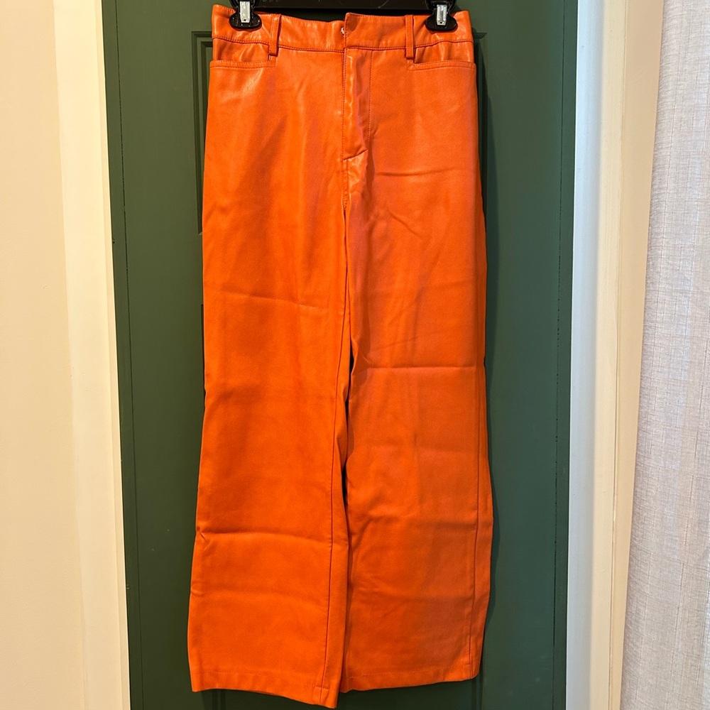 Avec Les Filles Anthropologie Faux Leather Pants